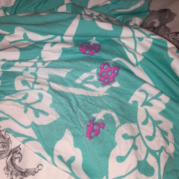 Lularoe TC2 strawberry fields leggings - Picture 5 of 6